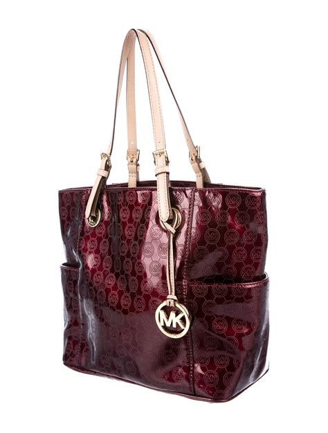 michael kors patent leather purse|michael kors bag.